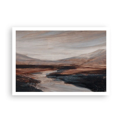 Affisch - Fridfull dal - 100x70 cm