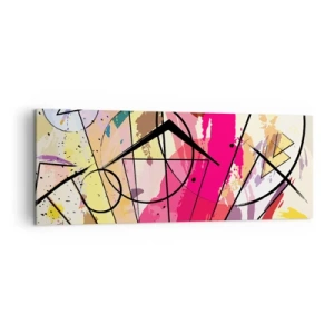 Canvastavla - Bild på duk - Explosion  - 140x50 cm