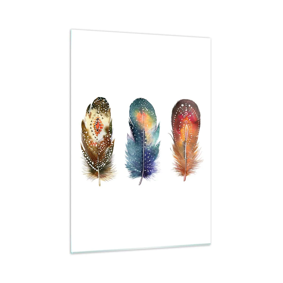 Glastavla - Bild på glas - Ritualer, seder, hemligheter - 50x70 cm