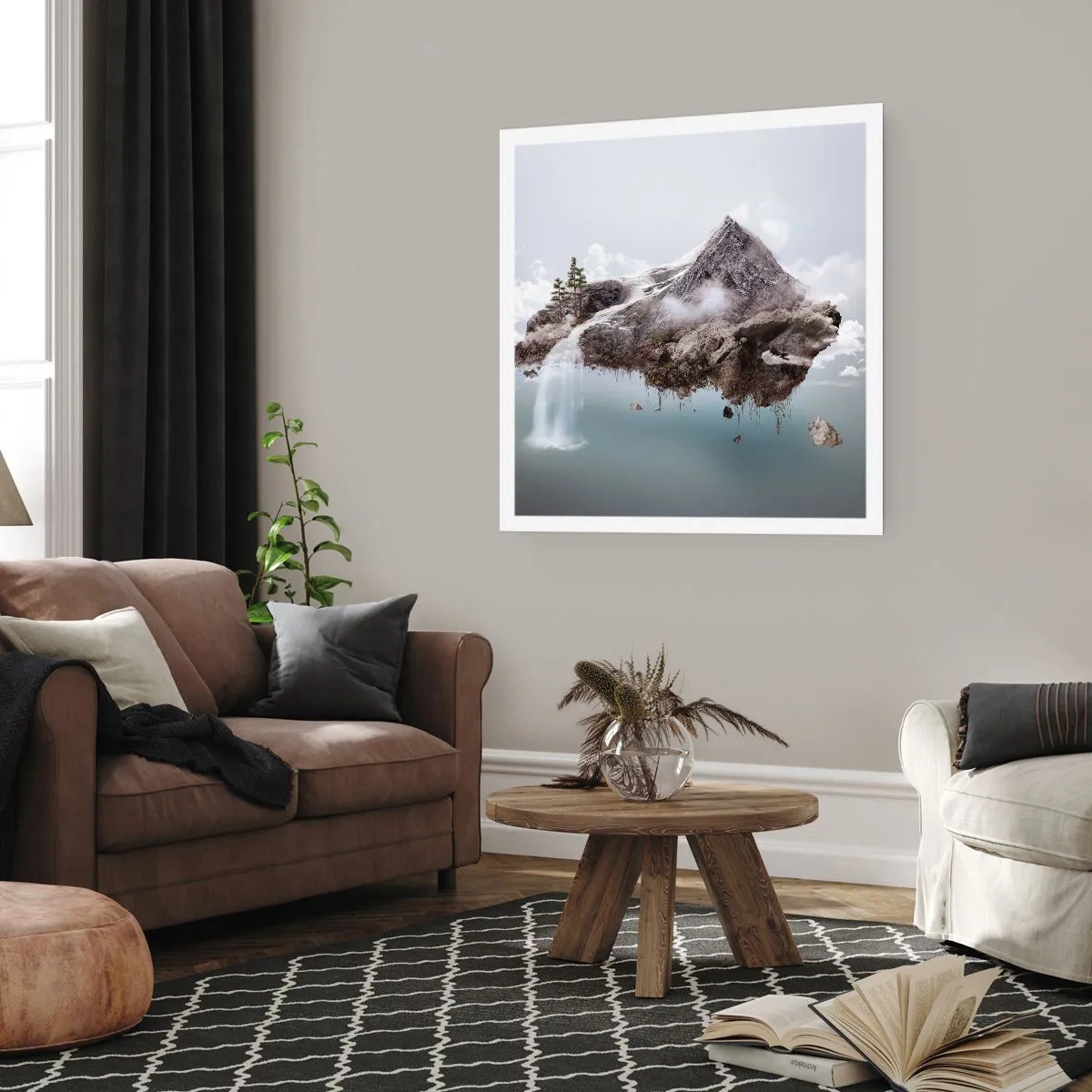 Affisch - Med surrealistens öga - 50x50 cm