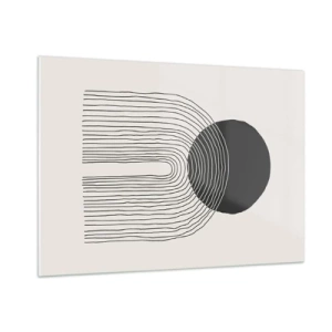 Glastavla - Bild på glas - Darr och säkerhet - 100x70 cm