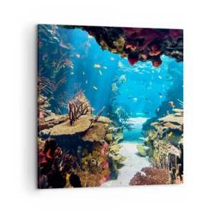 Canvastavla - Bild på duk - Du har inte ens drömt - 50x50 cm