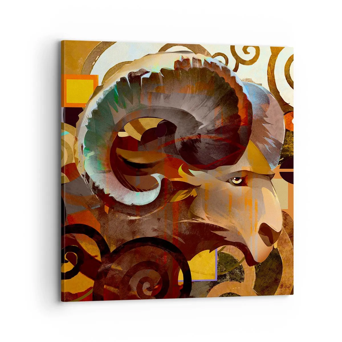 Canvastavla - Bild på duk - Magi - religion - ritualer - 70x70 cm