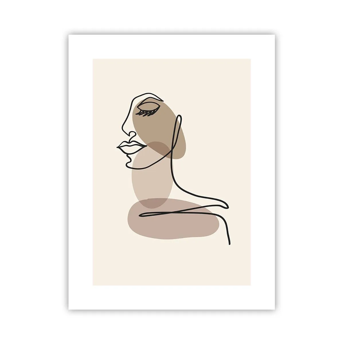 Affisch - Lyssnar på sig själv - 30x40 cm