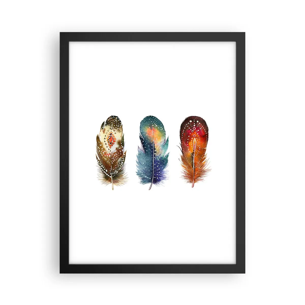 Affisch i svart ram - Ritualer, seder, hemligheter - 30x40 cm