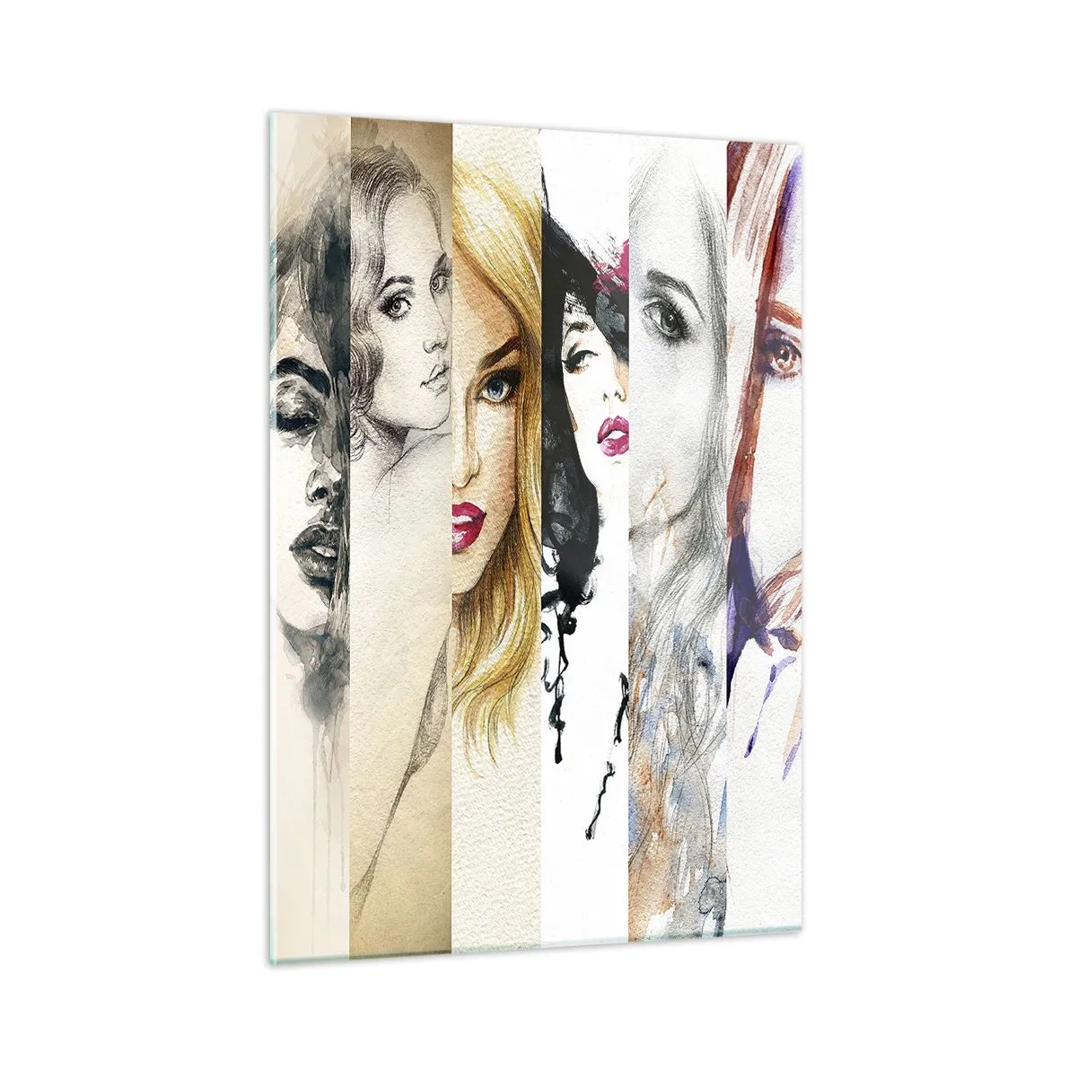 Glastavla - Bild på glas - Det är alltid DU - 50x70 cm