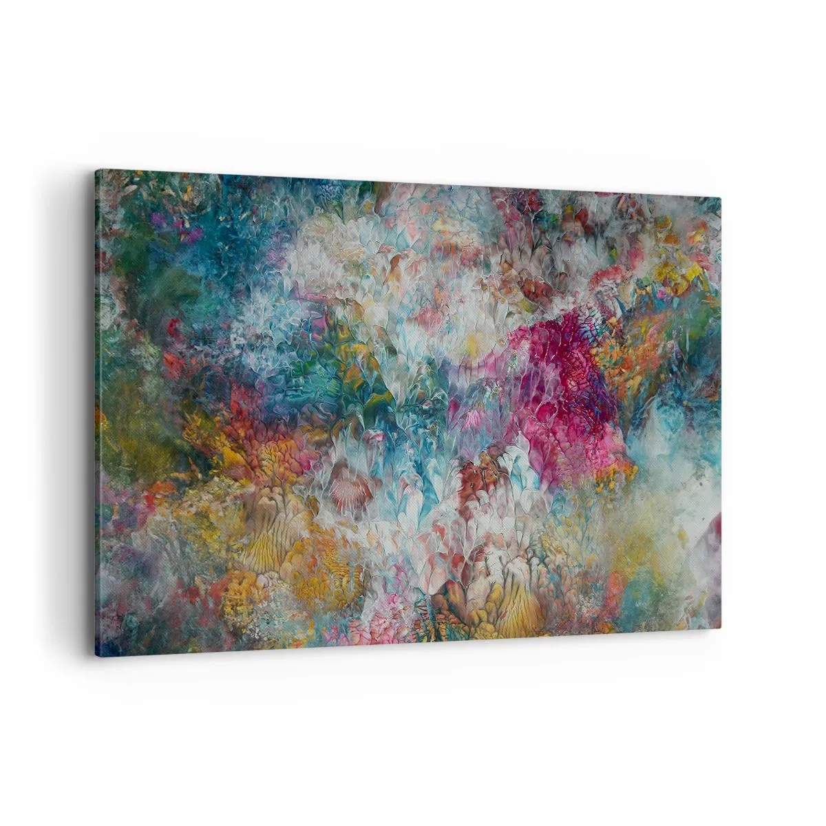 Canvastavla - Bild på duk - I full blom - 100x70 cm