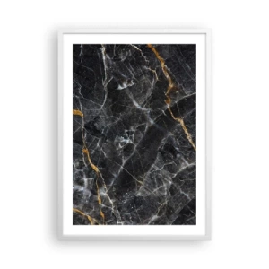 Affisch i vit ram - Stenens interna liv - 50x70 cm