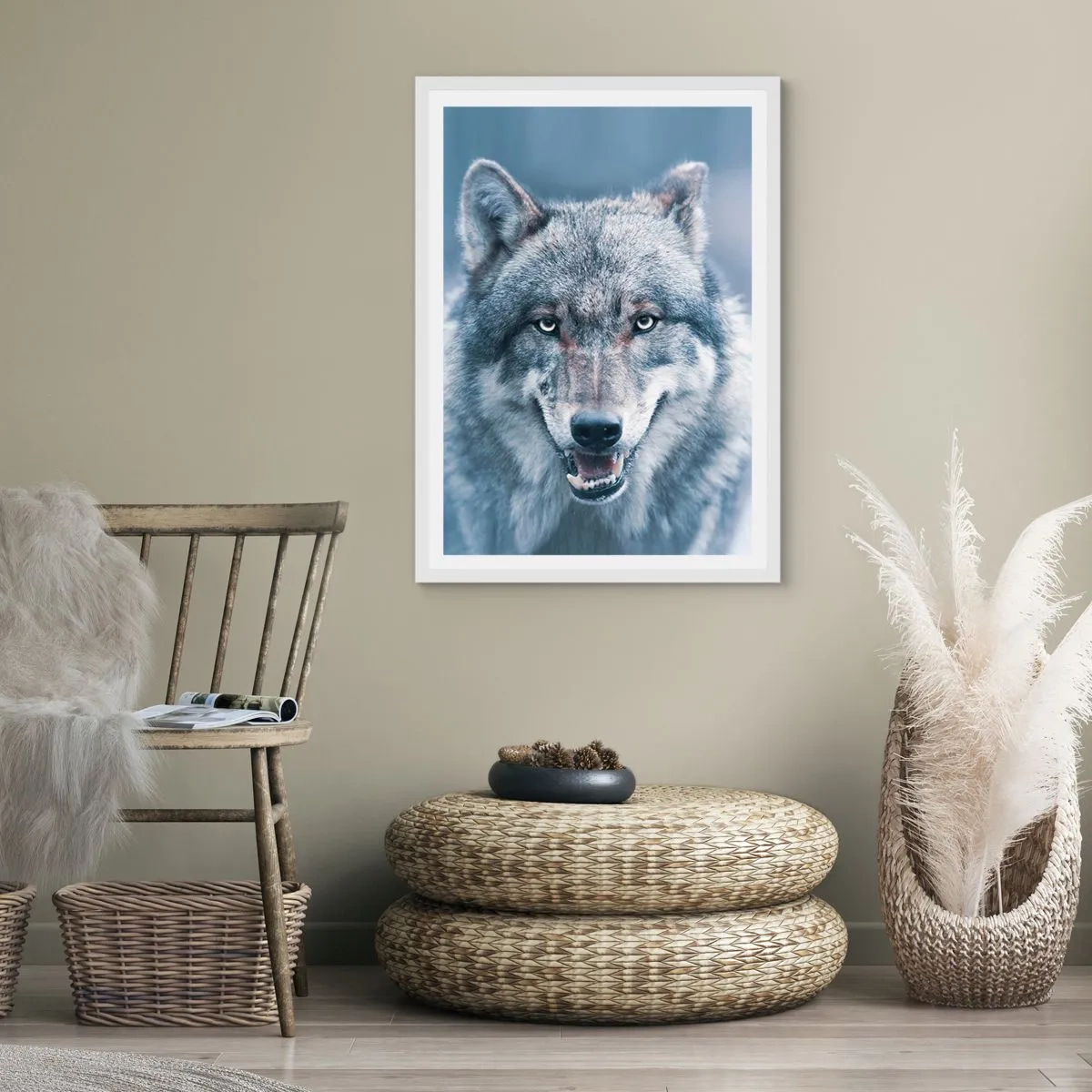 Affisch i vit ram - Tar du utmaningen? - 50x70 cm