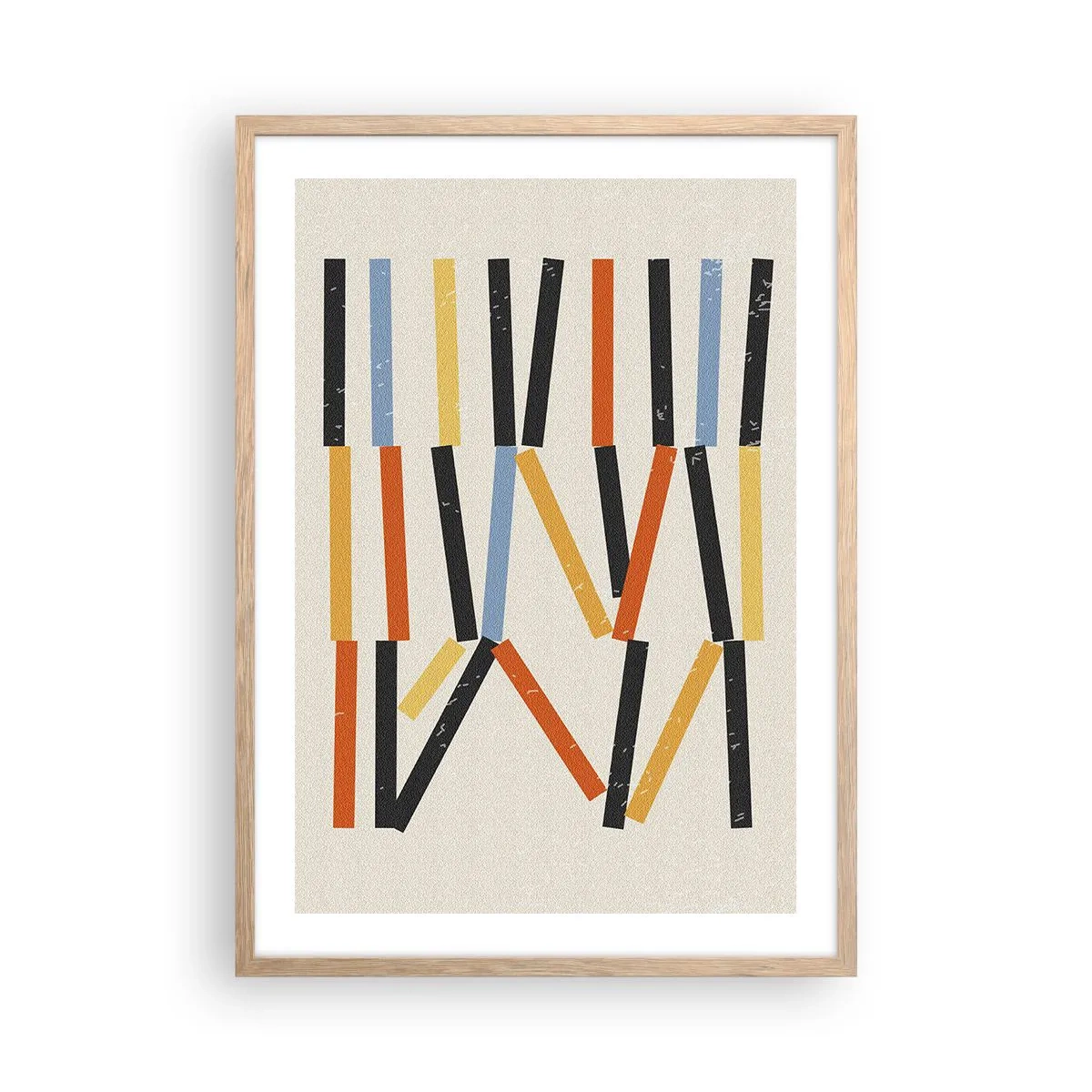 Affisch i ram av ljusek - Horisontell komposition - 50x70 cm