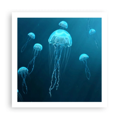 Affisch - Havets dans - 60x60 cm