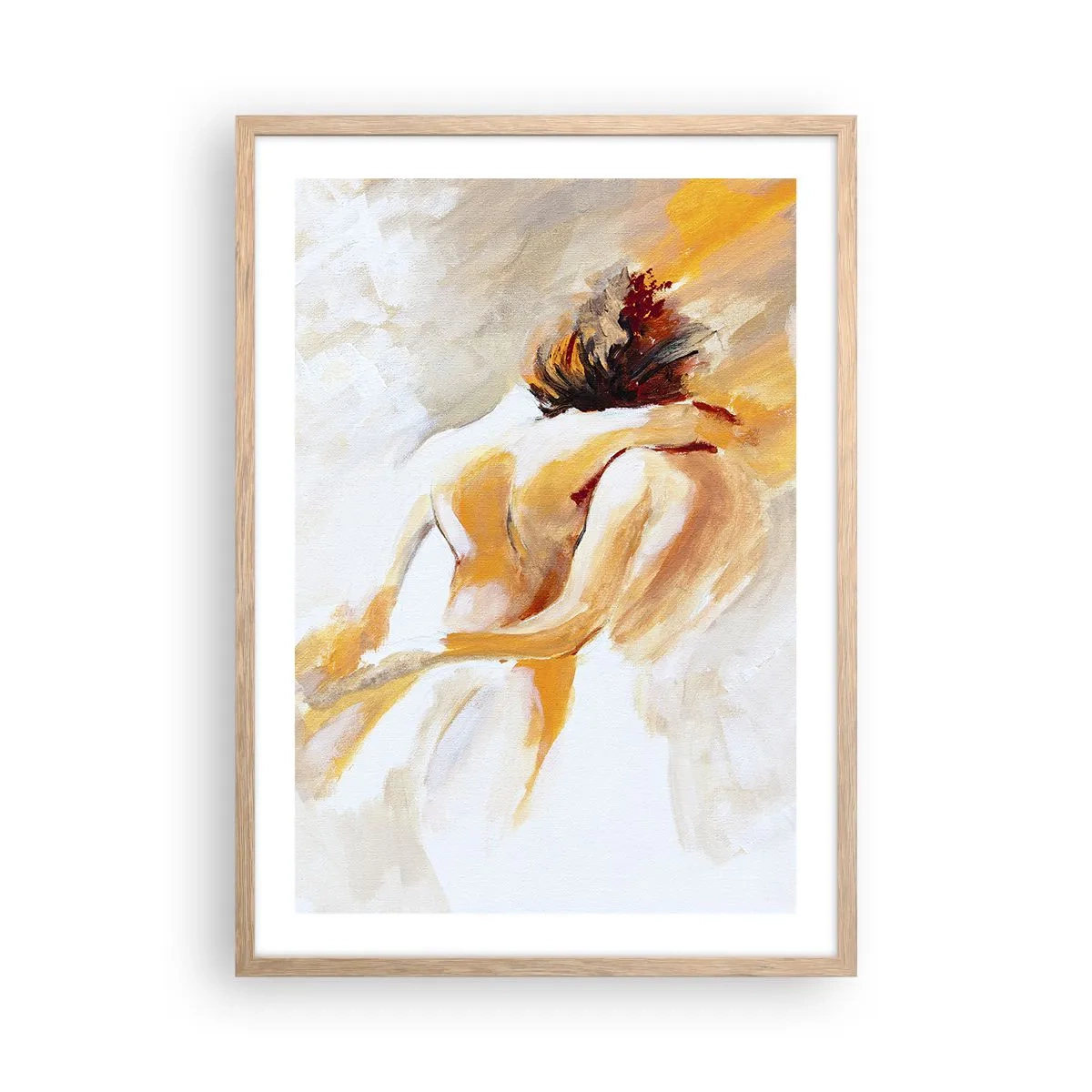 Affisch i ram av ljusek - I närhetens himmel - 50x70 cm