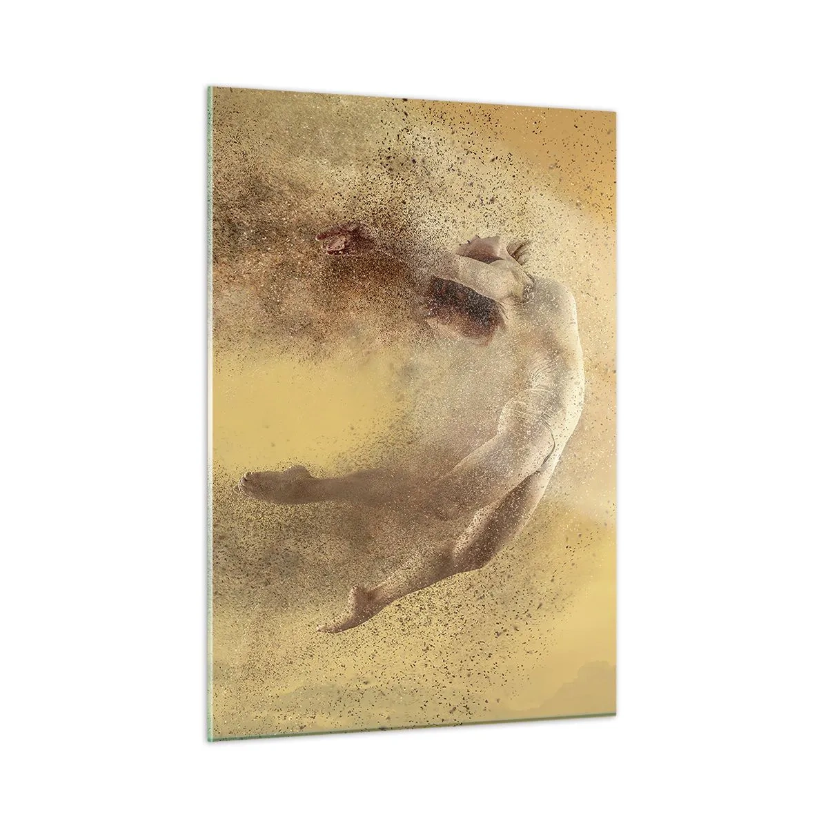 Glastavla - Bild på glas - Dansextas - 50x70 cm