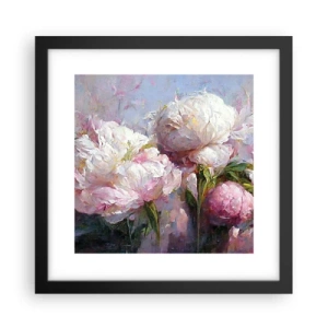 Affisch i svart ram - En bukett full av liv - 30x30 cm