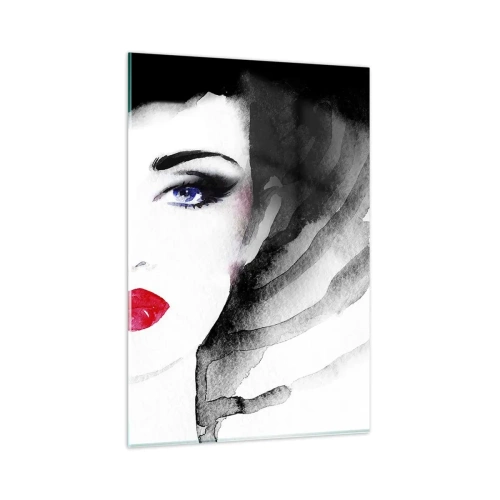 Glastavla - Bild på glas - Avvisar och kallar - 80x120 cm