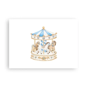 Affisch - En ljuvlig barndom - 70x50 cm