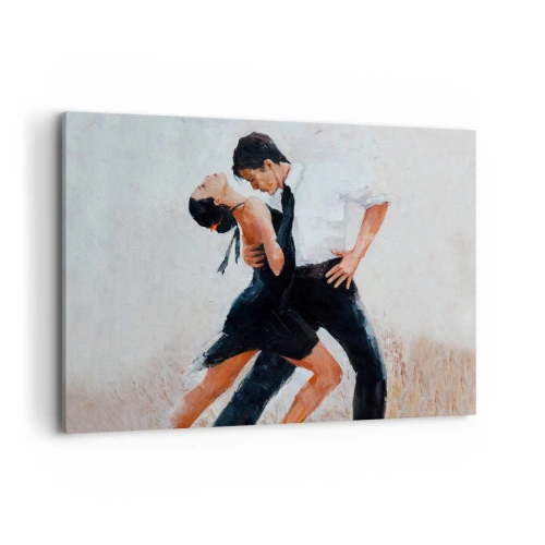 Canvastavla - Bild på duk - Mina drömmars tango - 120x80 cm