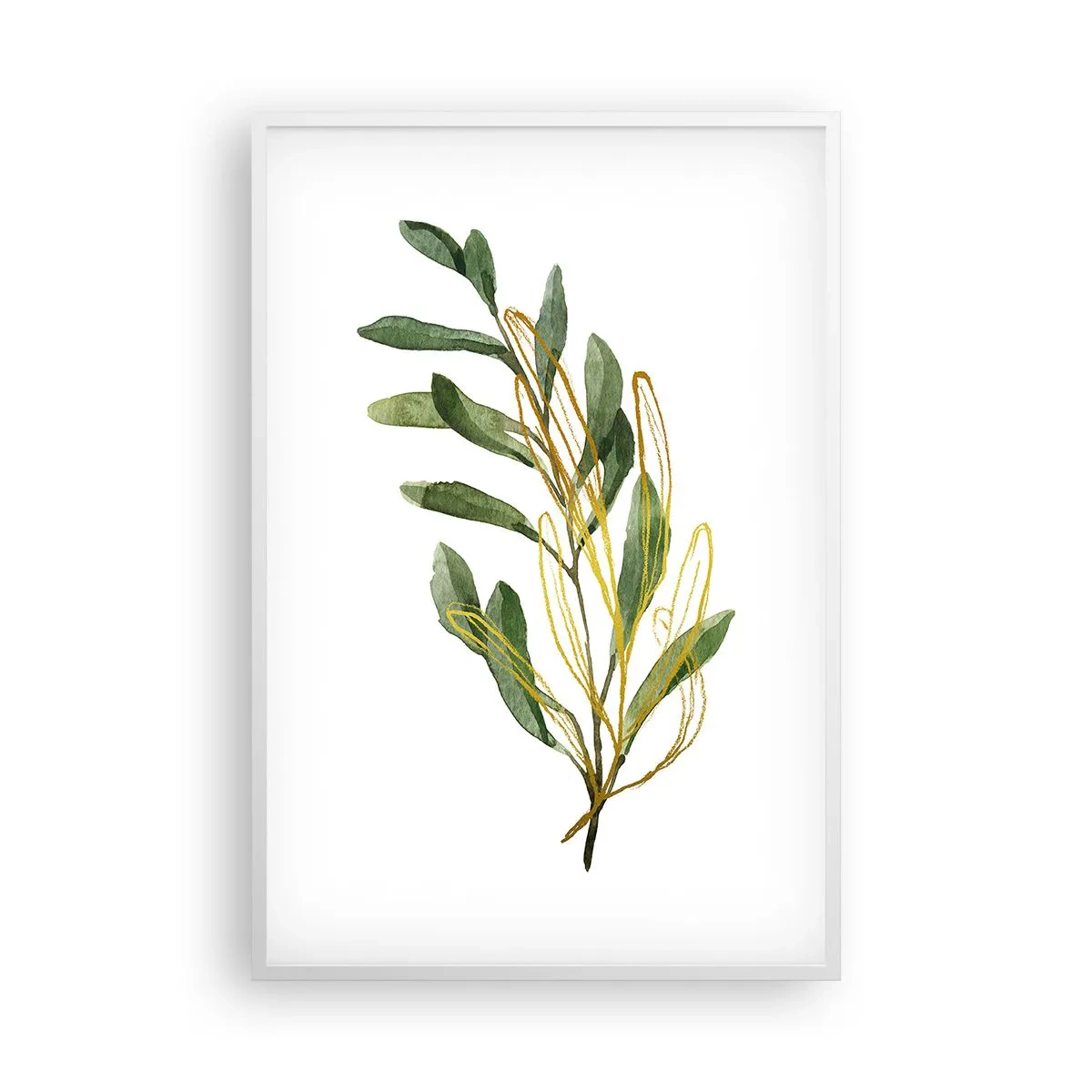 Affisch i vit ram - Allt som är gott - 61x91 cm