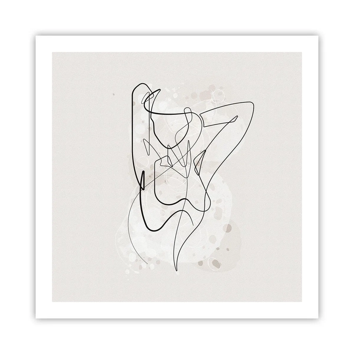 Affisch - Konsten att förföra - 60x60 cm