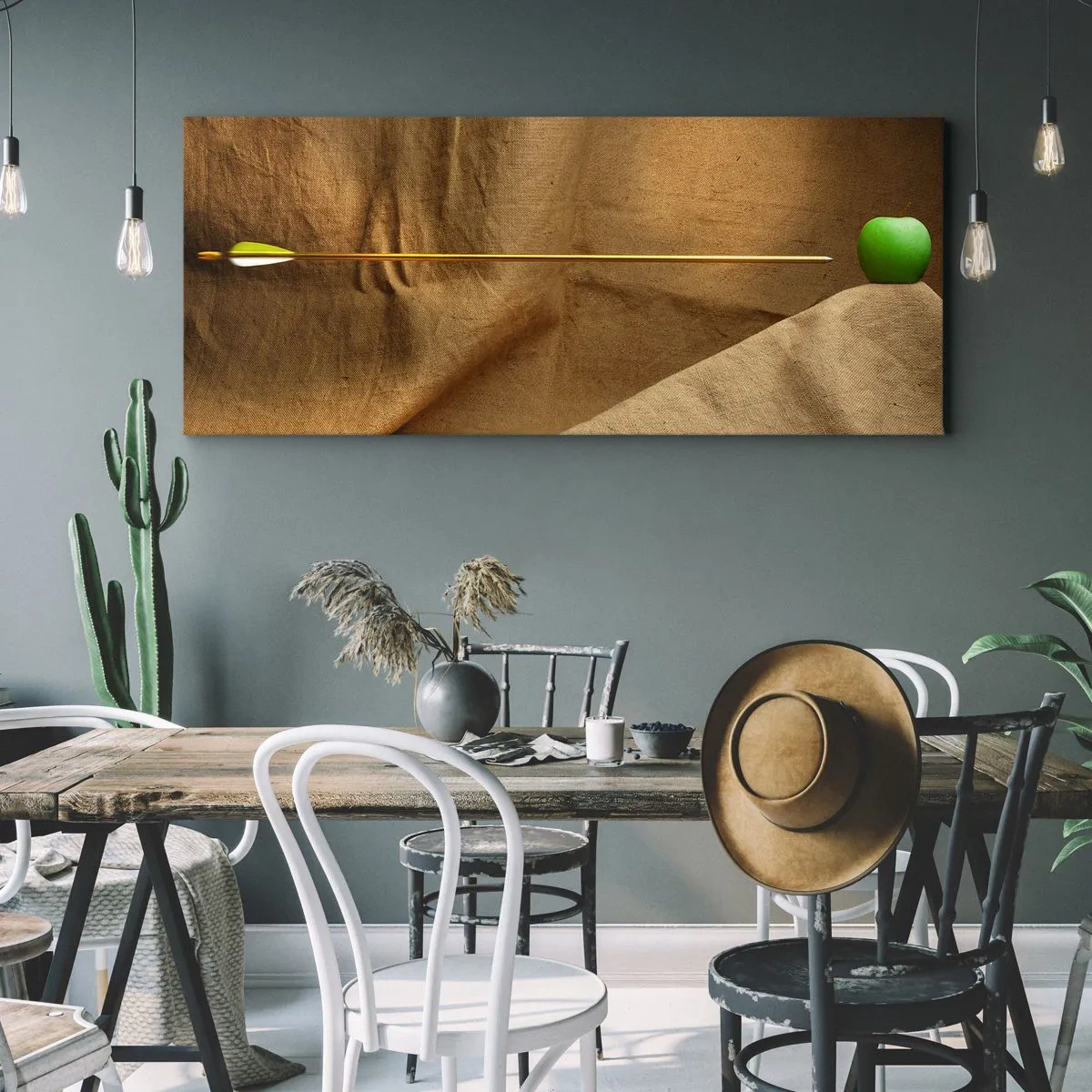 Canvastavla - Bild på duk - Kalla Wilhelm Tells ande - 100x40 cm