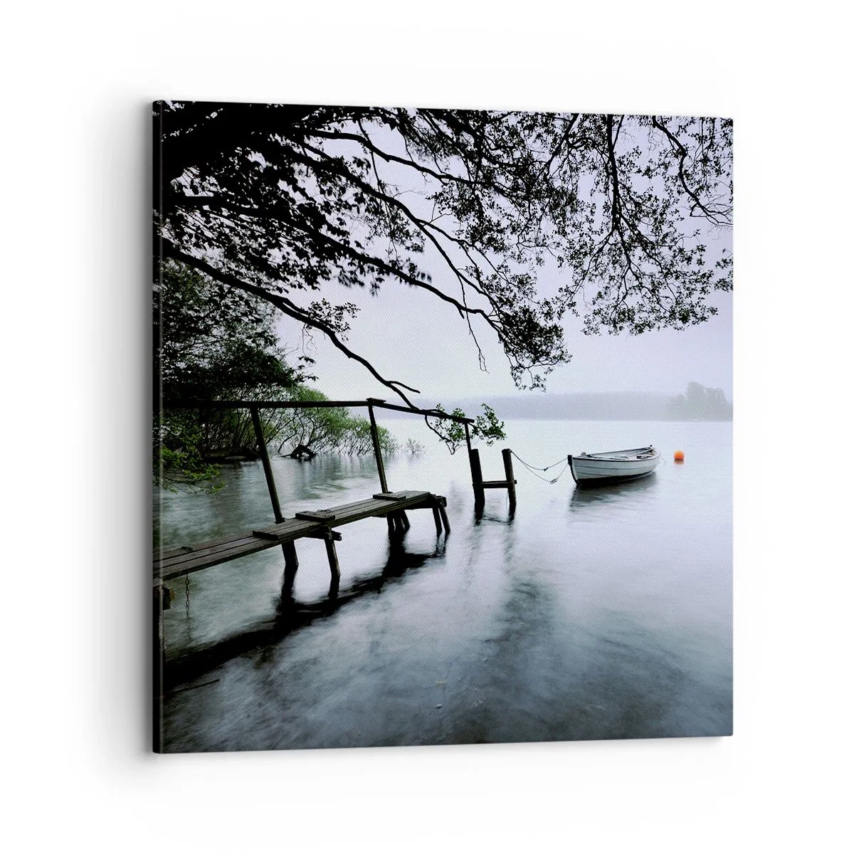 Canvastavla - Bild på duk - Så kopplar du av - 70x70 cm