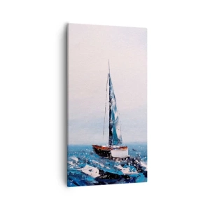 Canvastavla - Bild på duk - Vindens broderskap - 55x100 cm