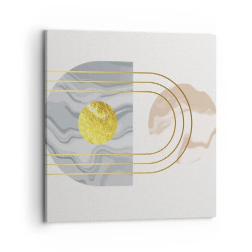 Canvastavla - Bild på duk - Ljushet och sken - 70x70 cm