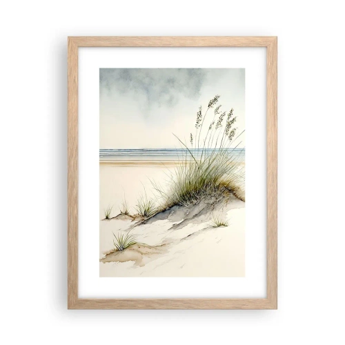 Affisch i ram av ljusek - Smekta av vinden - 30x40 cm