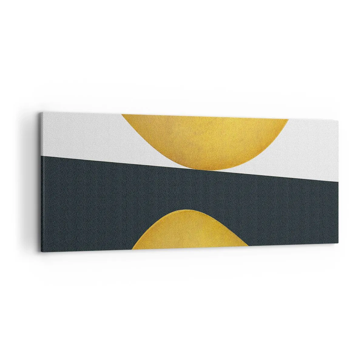 Canvastavla - Bild på duk - Öfr det första: guld - 120x50 cm