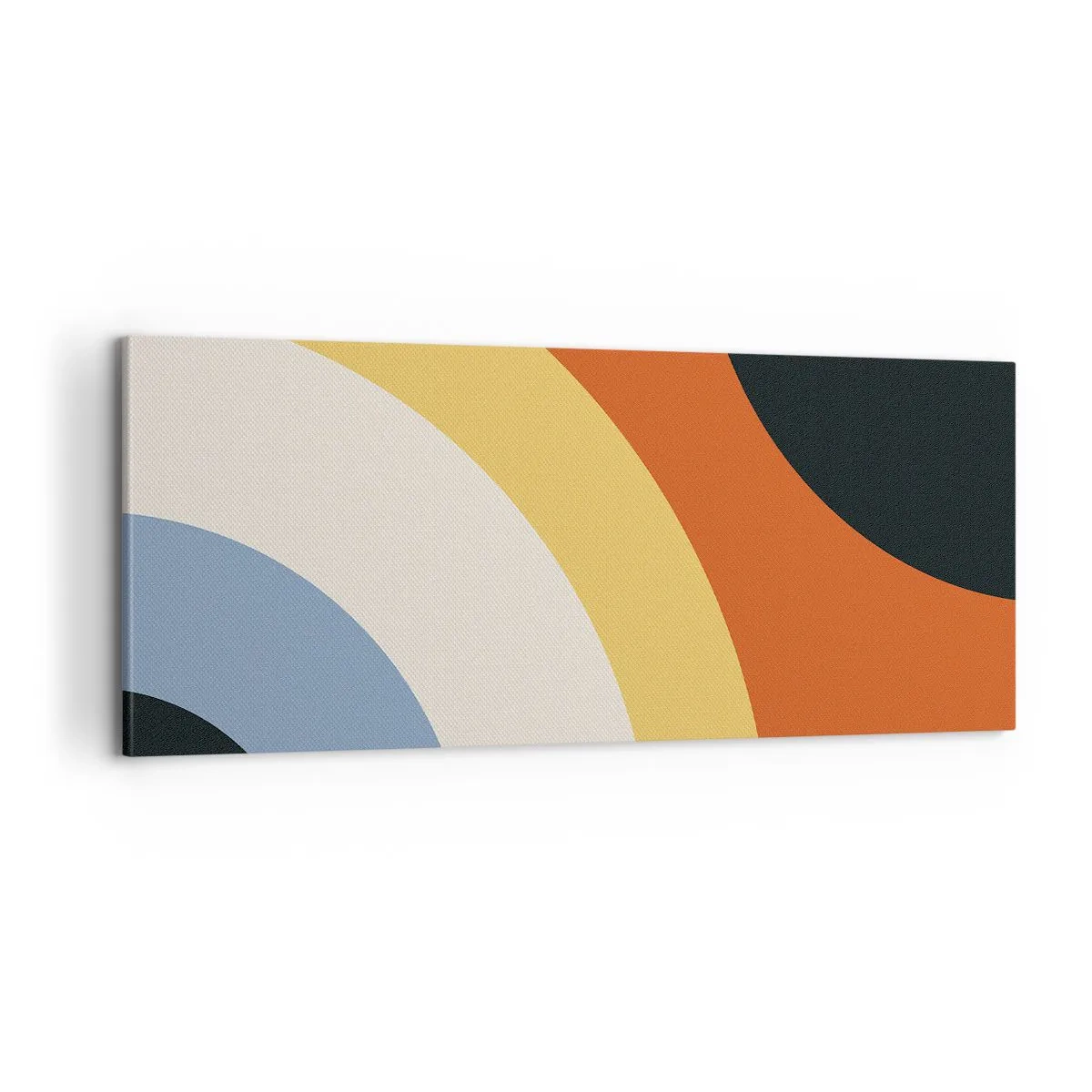 Canvastavla - Bild på duk - Mot varandra - 100x40 cm