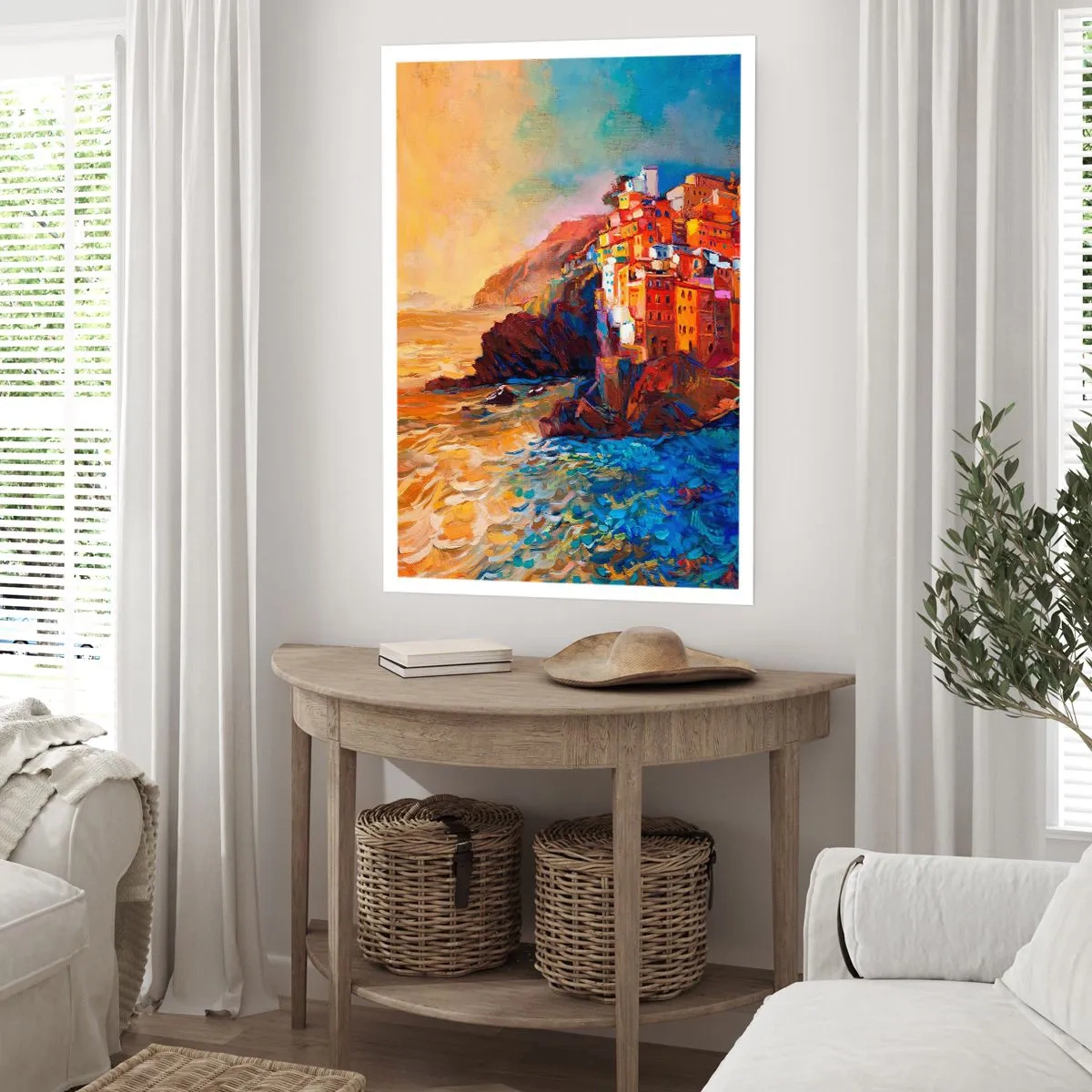 Affisch - Italiensk stämning - 40x50 cm