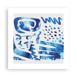 Affisch - Tillbaka till rötterna - 40x40 cm