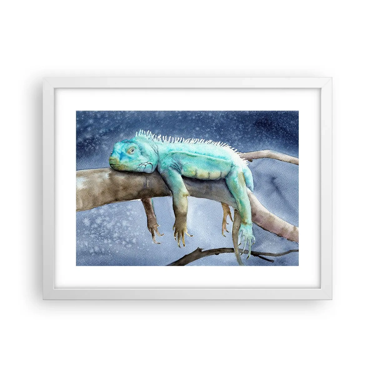 Affisch i vit ram - Det är bra! - 40x30 cm