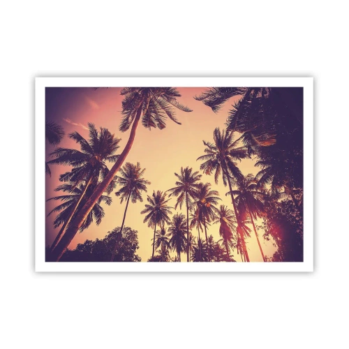 Affisch - Tropisk variation - 100x70 cm