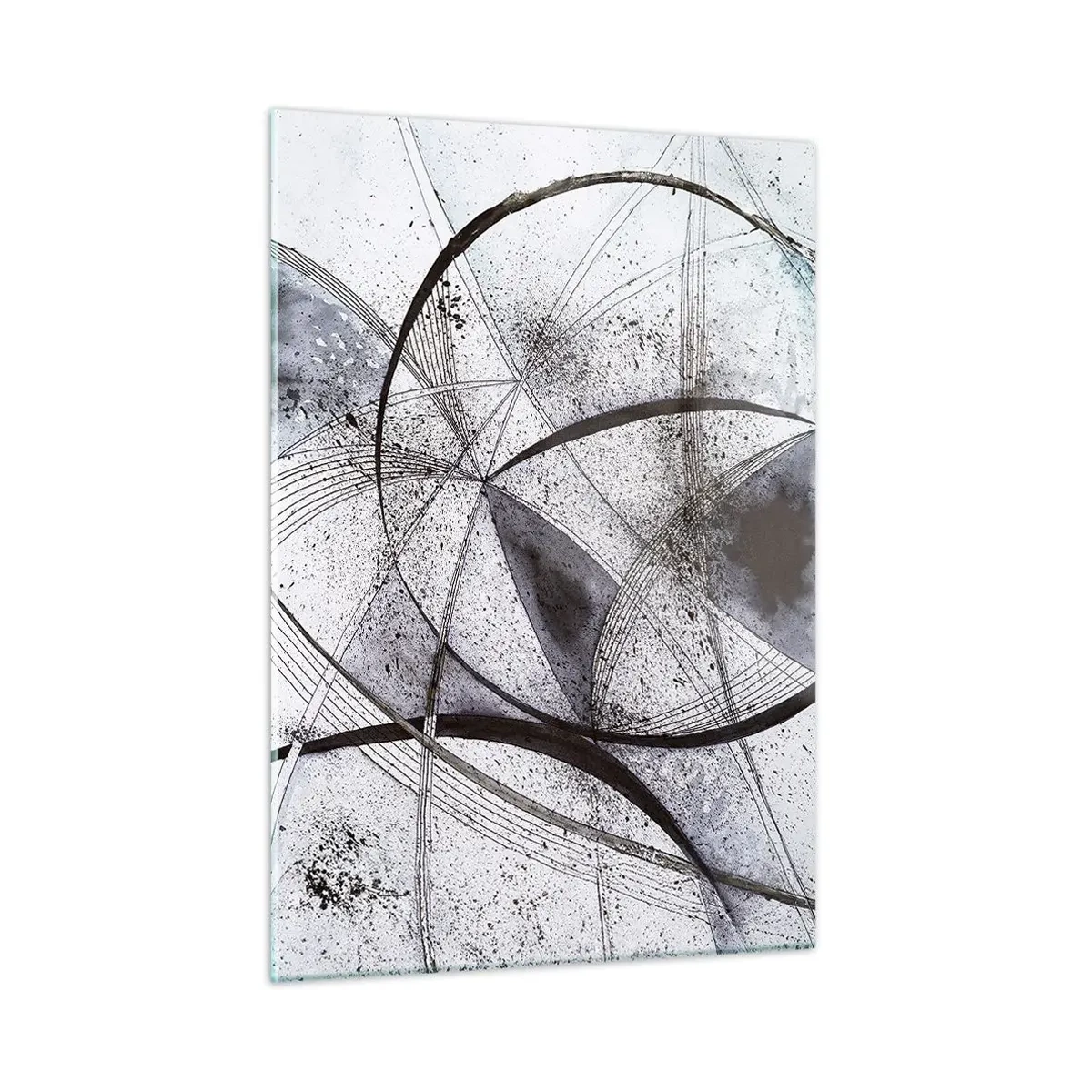 Glastavla - Bild på glas - Futuristisk fantasi - 50x70 cm