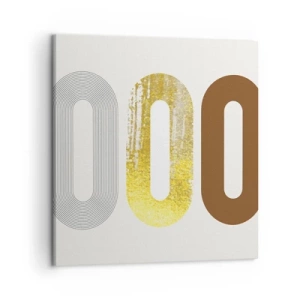 Canvastavla - Bild på duk - Ooo! - 50x50 cm