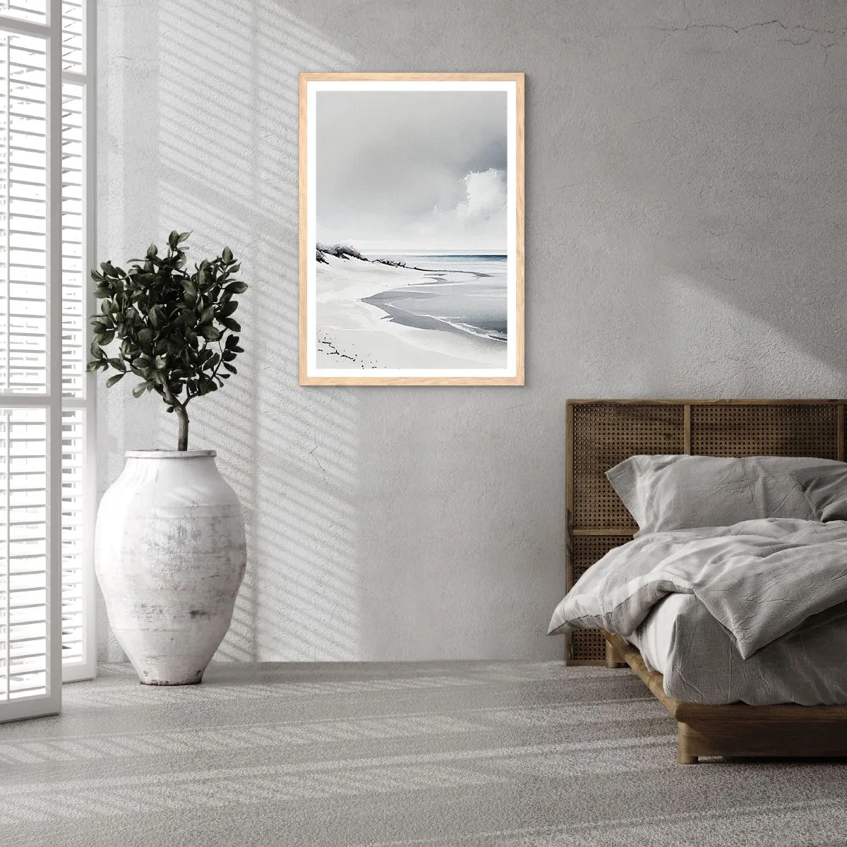 Affisch i ram av ljusek - Alltid tillsammans - 70x100 cm