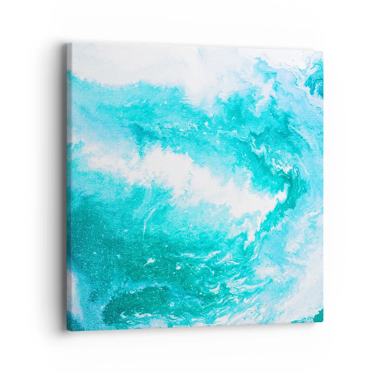 Canvastavla - Bild på duk - I elementets kärna - 40x40 cm