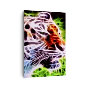 Canvastavla - Bild på duk - Farlig stämning - 70x100 cm