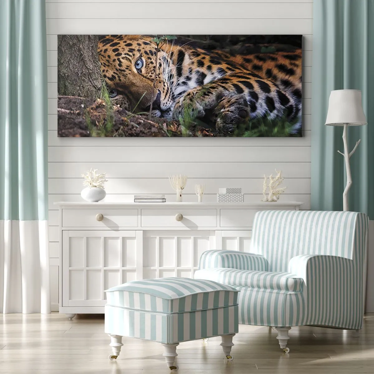 Canvastavla - Bild på duk - Tro mig - 160x50 cm
