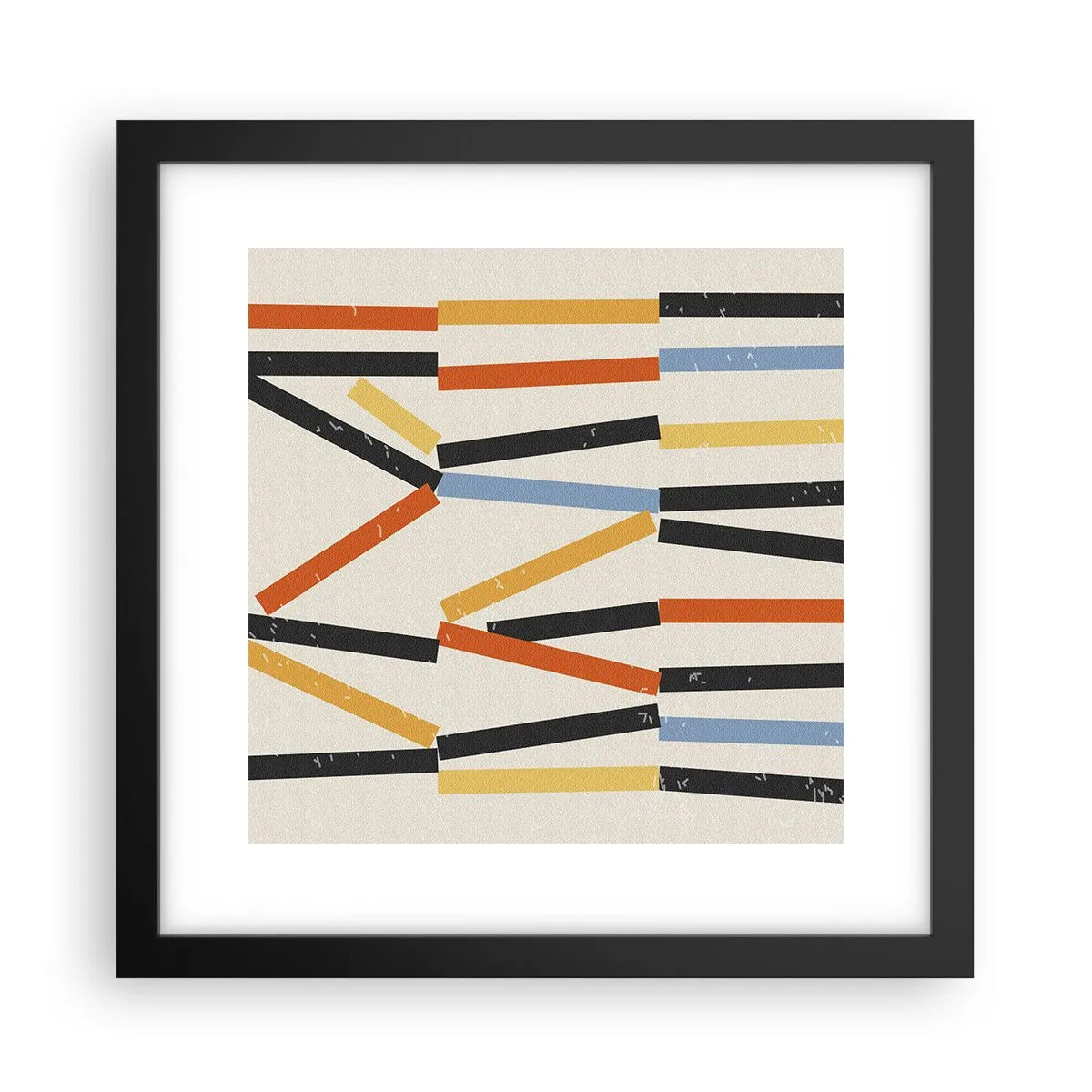 Affisch i svart ram - Horisontell komposition - 30x30 cm