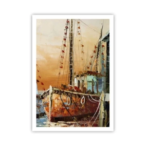 Affisch - Lugn hemresa - 70x100 cm