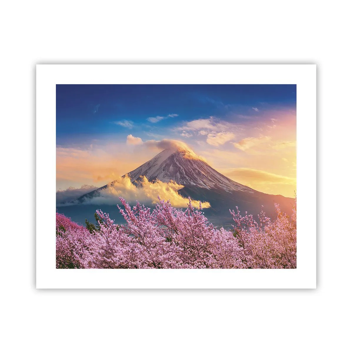 Affisch - Japansk helgedom - 50x40 cm