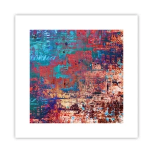 Affisch - Minne och icke-minne - 30x30 cm