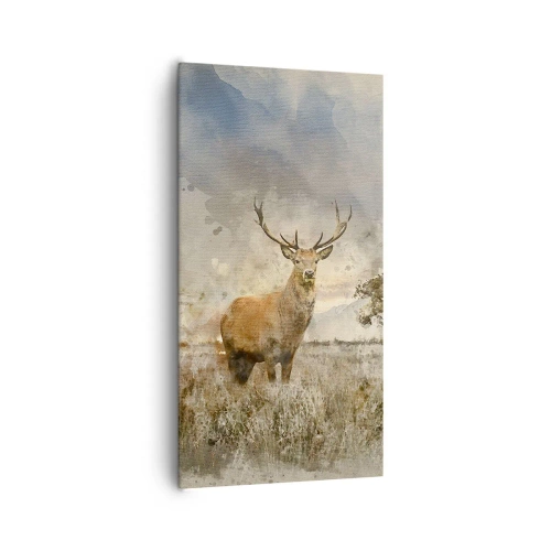 Canvastavla - Bild på duk - Värdighet - styrka - dignitet - 65x120 cm