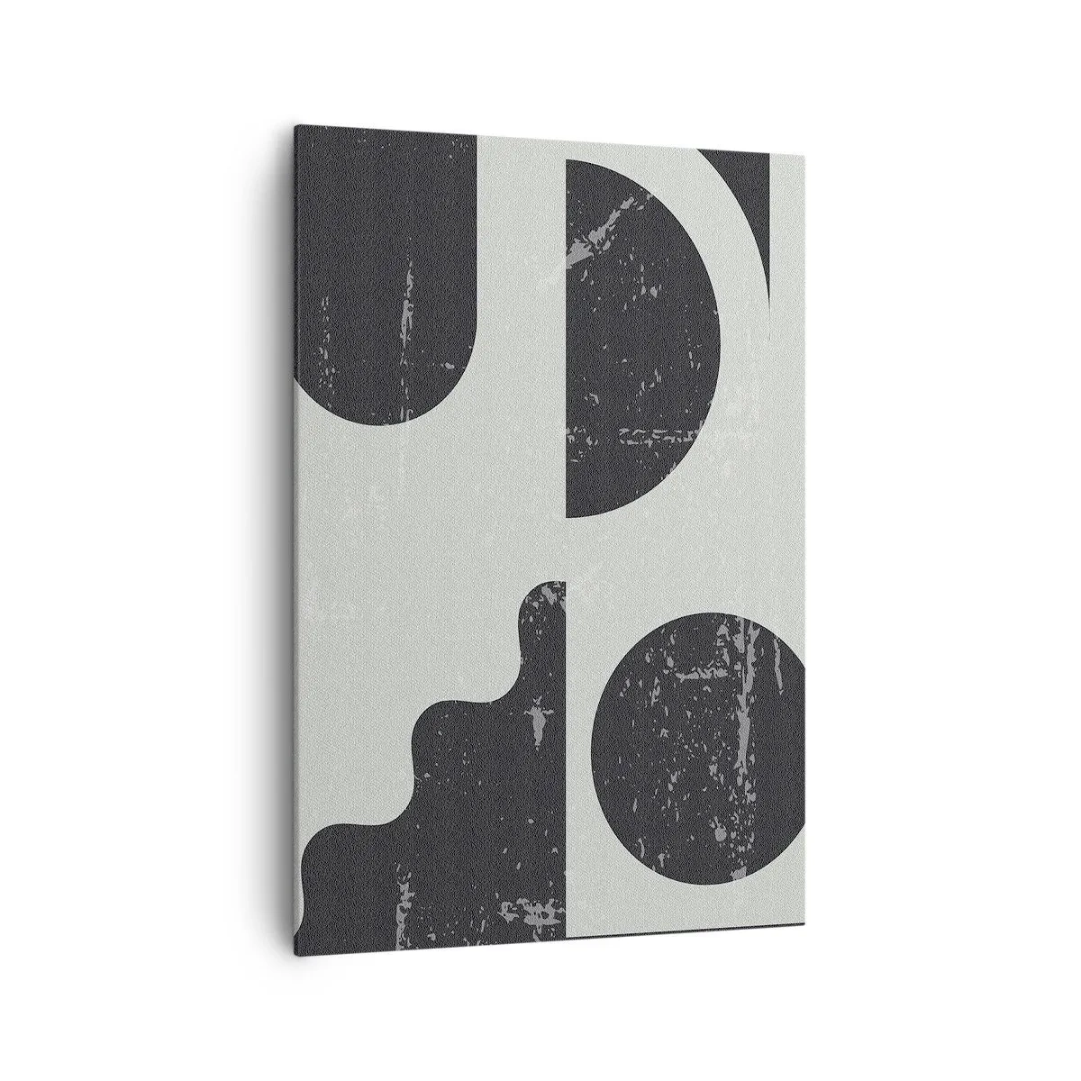 Canvastavla - Bild på duk - Komposition ovanför och under - 70x100 cm