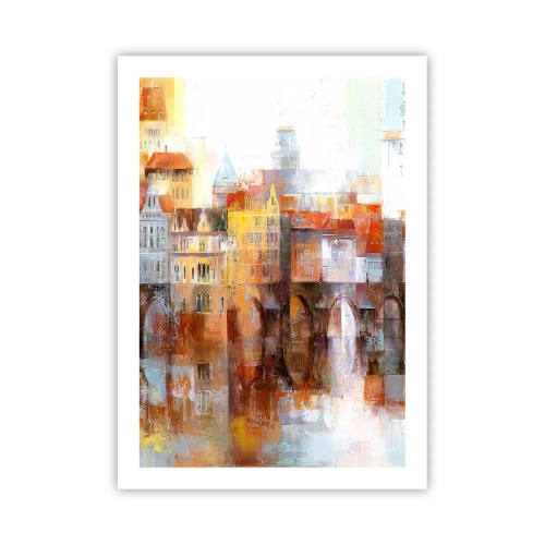 Affisch - Vackert under bron - 50x70 cm