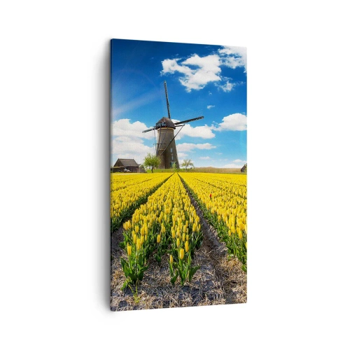 Canvastavla - Bild på duk - Mer holländskt kan inte vara - 45x80 cm