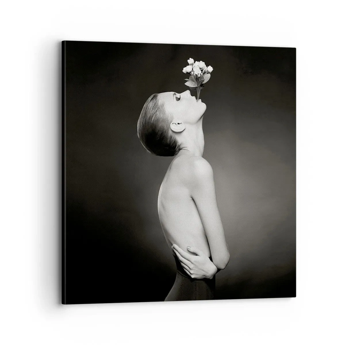 Canvastavla - Bild på duk - Excentrisk elegans - 70x70 cm