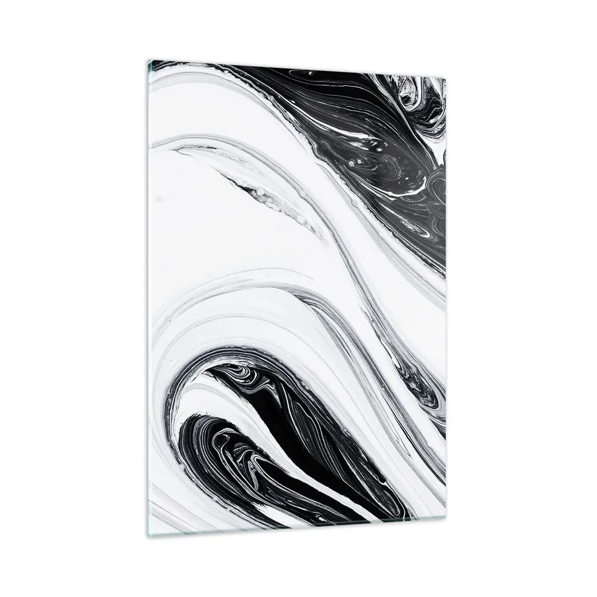 Glastavla - Bild på glas - Motsatskombination - 50x70 cm